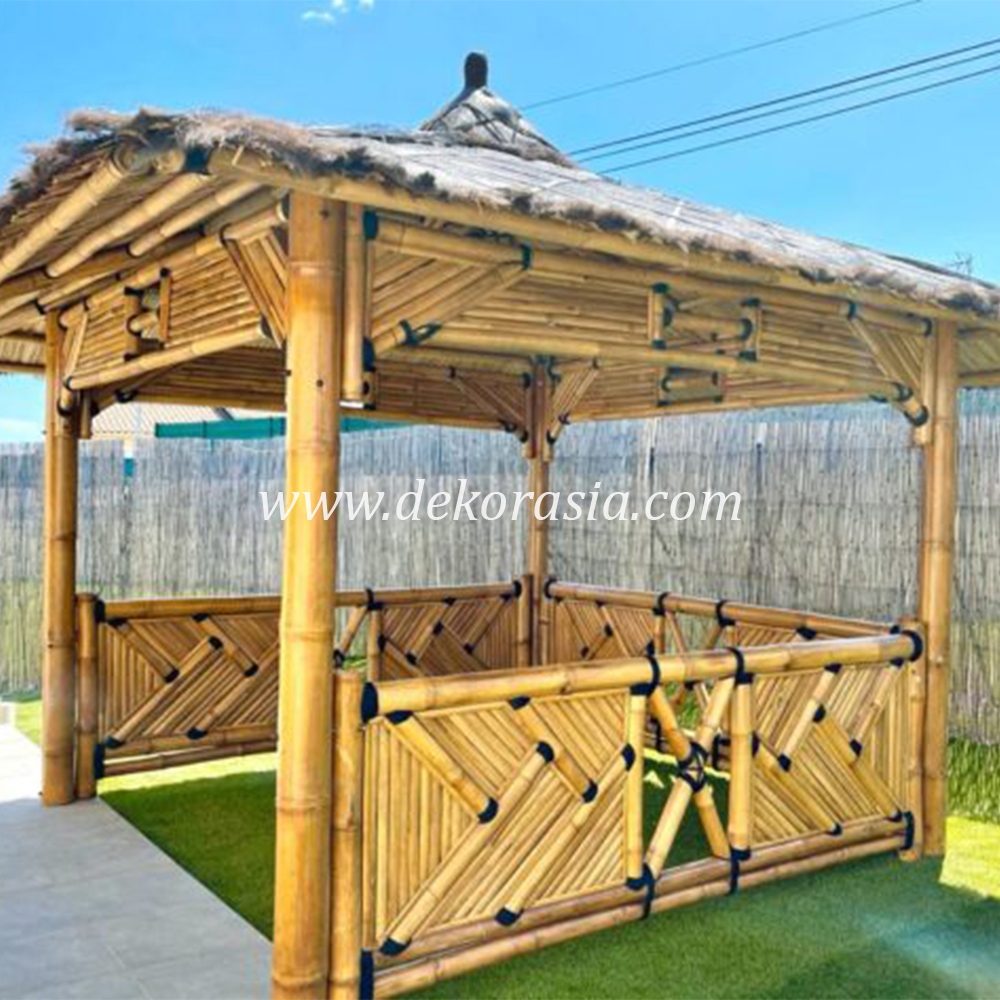 Bamboo Gazebo for Home Garden, Bamboo Gazebo Outdoor - Image 1