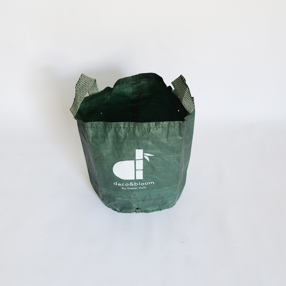 Planter Bag Space-Saving Grow Bags for Urban Gardening, Ideal for limited space gardens or balcony setups - 2 handle std - D 34 x 28 cm - PB11 - 1