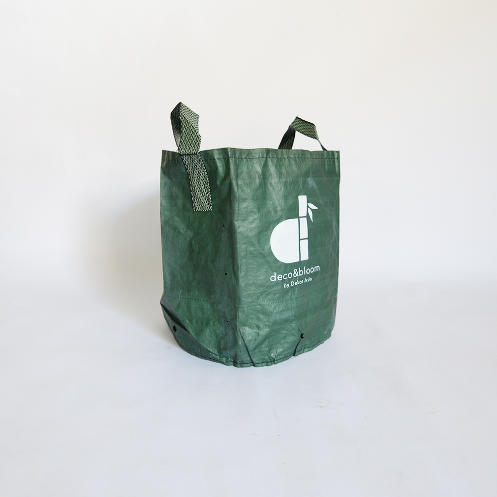 Planter Bag Durable Planter Pots for Sustainable Gardening, Sturdy and long-lasting for your eco-conscious garden - 2 handle std - D 23 x 25 cm - PB6 - Image 1