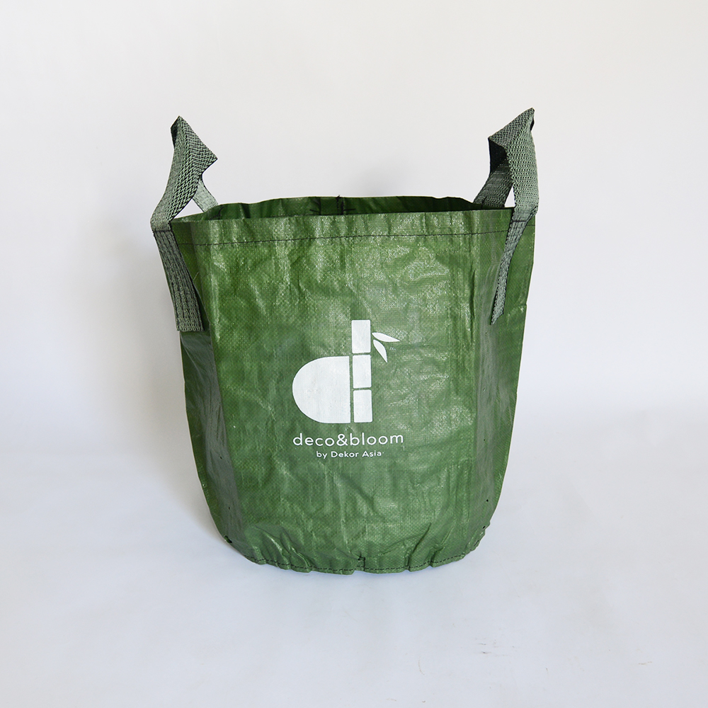 Planter Bag Heavy-Duty Fabric Pots for Home Garden Projects, Perfect for serious home gardeners and hobbyists - 2 handle std - D 37 x 33 cm - PB12 - 1