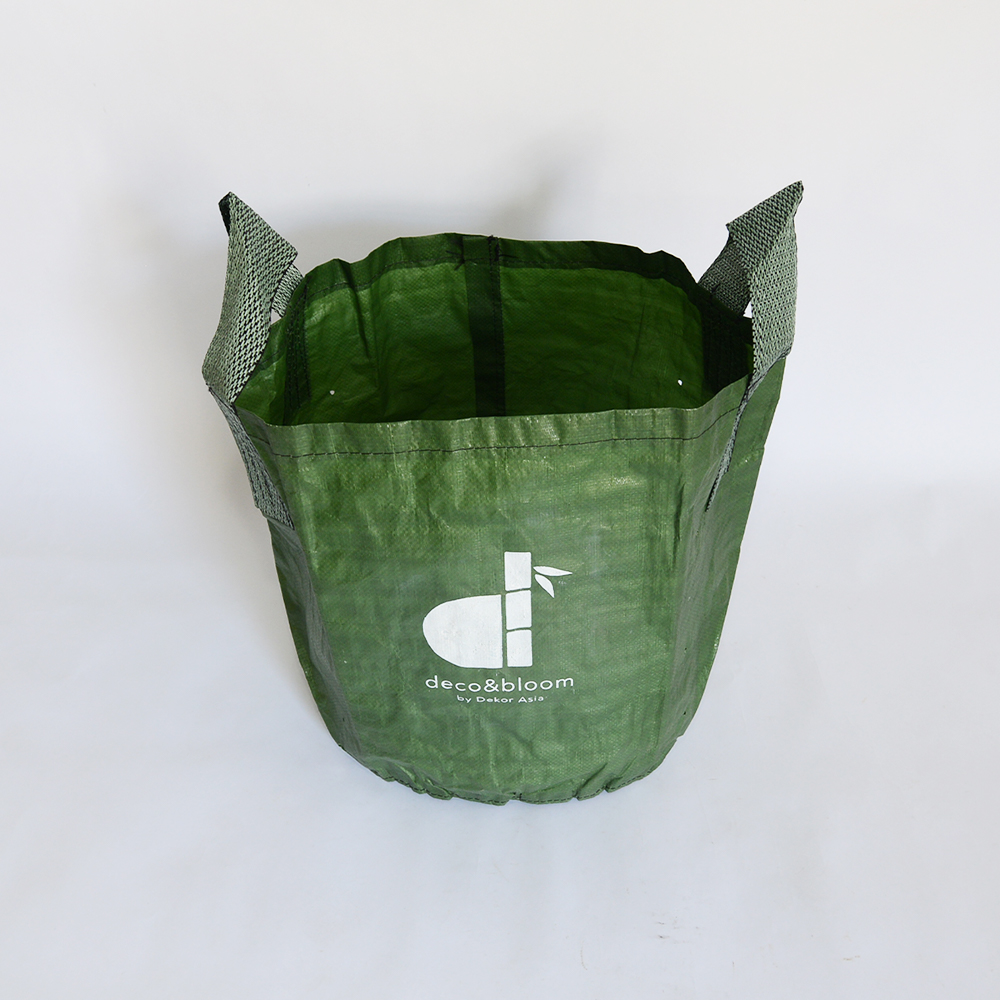 Planter Bag Premium Garden Grow Bags for Tomatoes and Leafy Greens, Specially designed for tomato and green leafy plants - 2 Handle std - D 24 x 25 cm - PB8 - Image 3