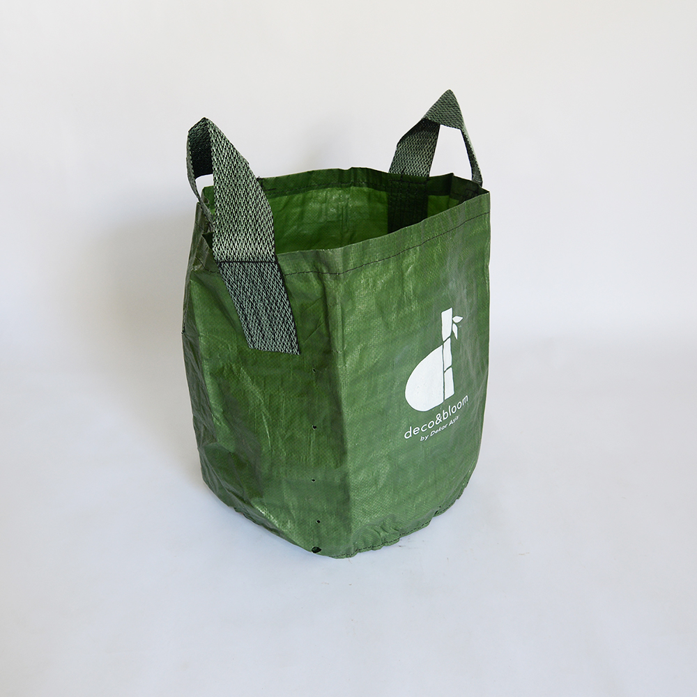 Planter Bag Home Garden Planting Bags – Reusable & Breathable Design, Great air circulation with moisture retention control - 2 handle std - D 46 x 46 cm - PB15 - Image 5