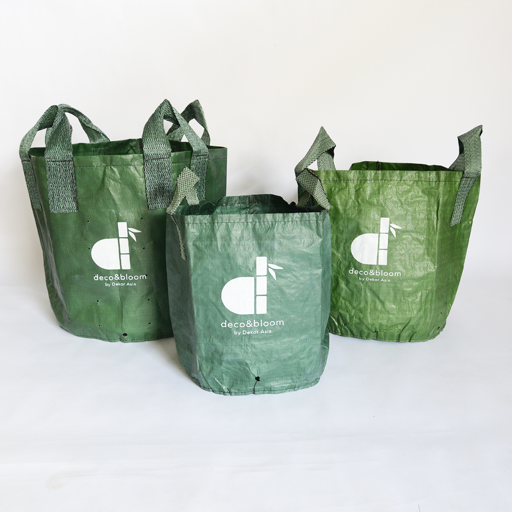 Planter Bag Grow Bags for Balcony Garden – Strong & Lightweight , Built to resist sun and rain, ideal for balconies - 4 handle long - D 80 x 60 cm - PB19 - Image 5