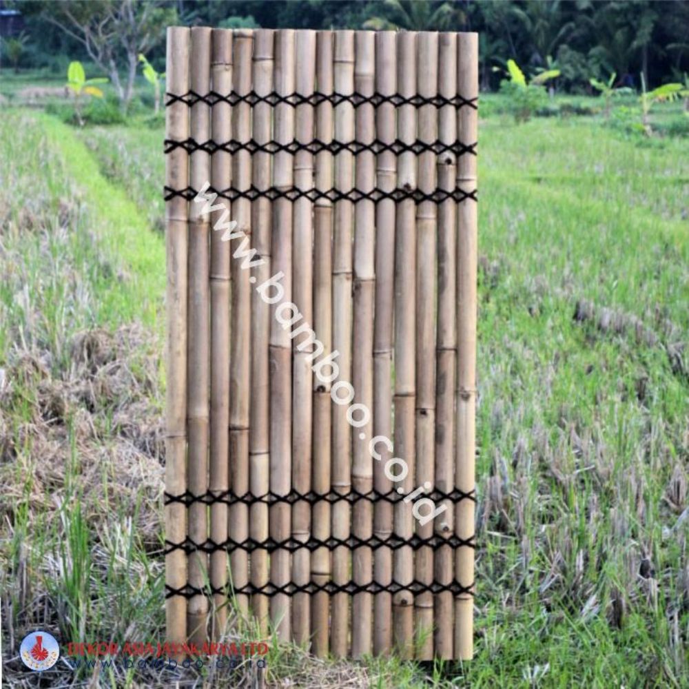 Natural Bamboo Half Raft Panel - Bamboo Panel and Bamboo Screen - Image 1